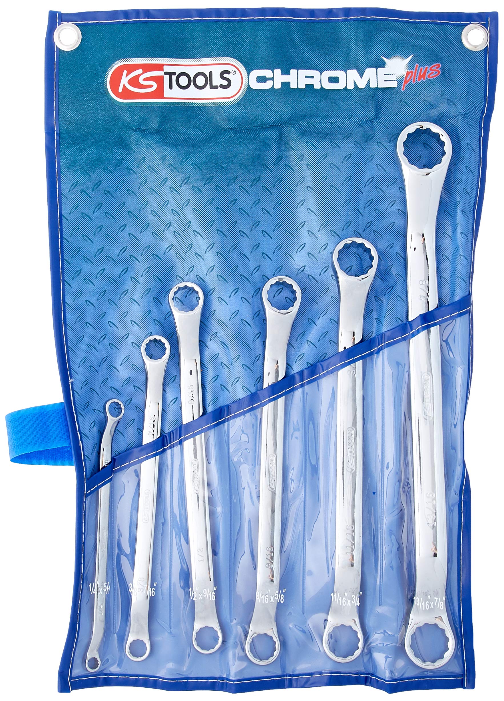 KS Tools 518.0714 20 x 22mm Chrome Plus Open End Spanner