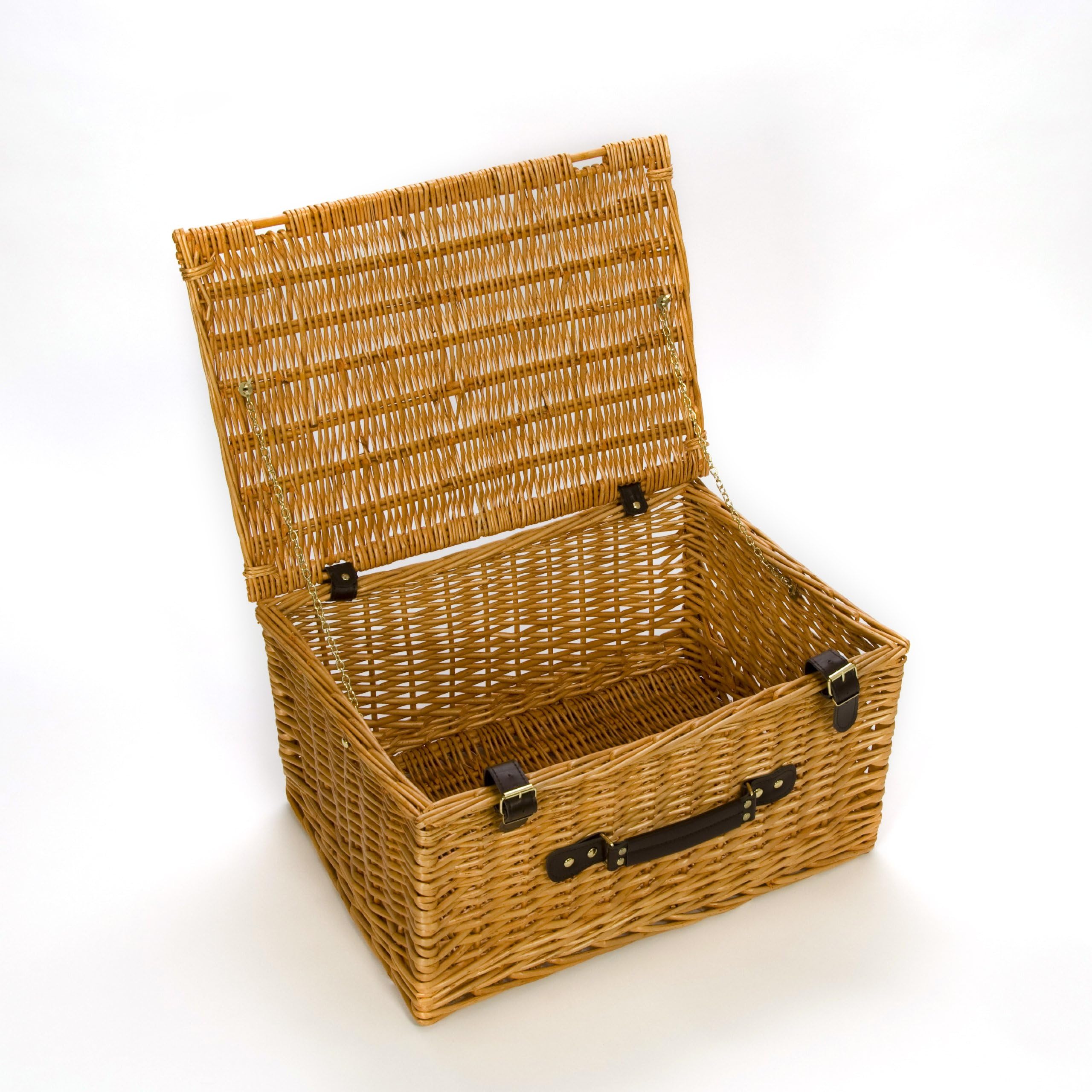Large Wicker Basket Picnic Hamper Ideal for Christmas Hamper