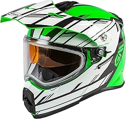 GMAX G2211058 Helmets, Green/White/Black,2X-Large