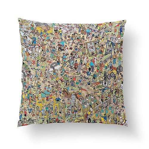Amazon Com Wheres Waldo Wally Pillow Cover By Wfrancis American