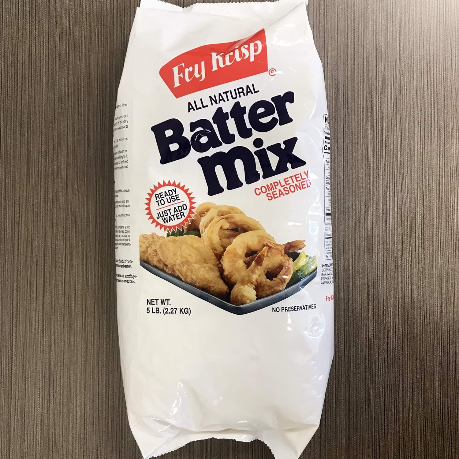 All Natural Batter Mix (5 lb Bag) (1) Grocery & Gourmet Food