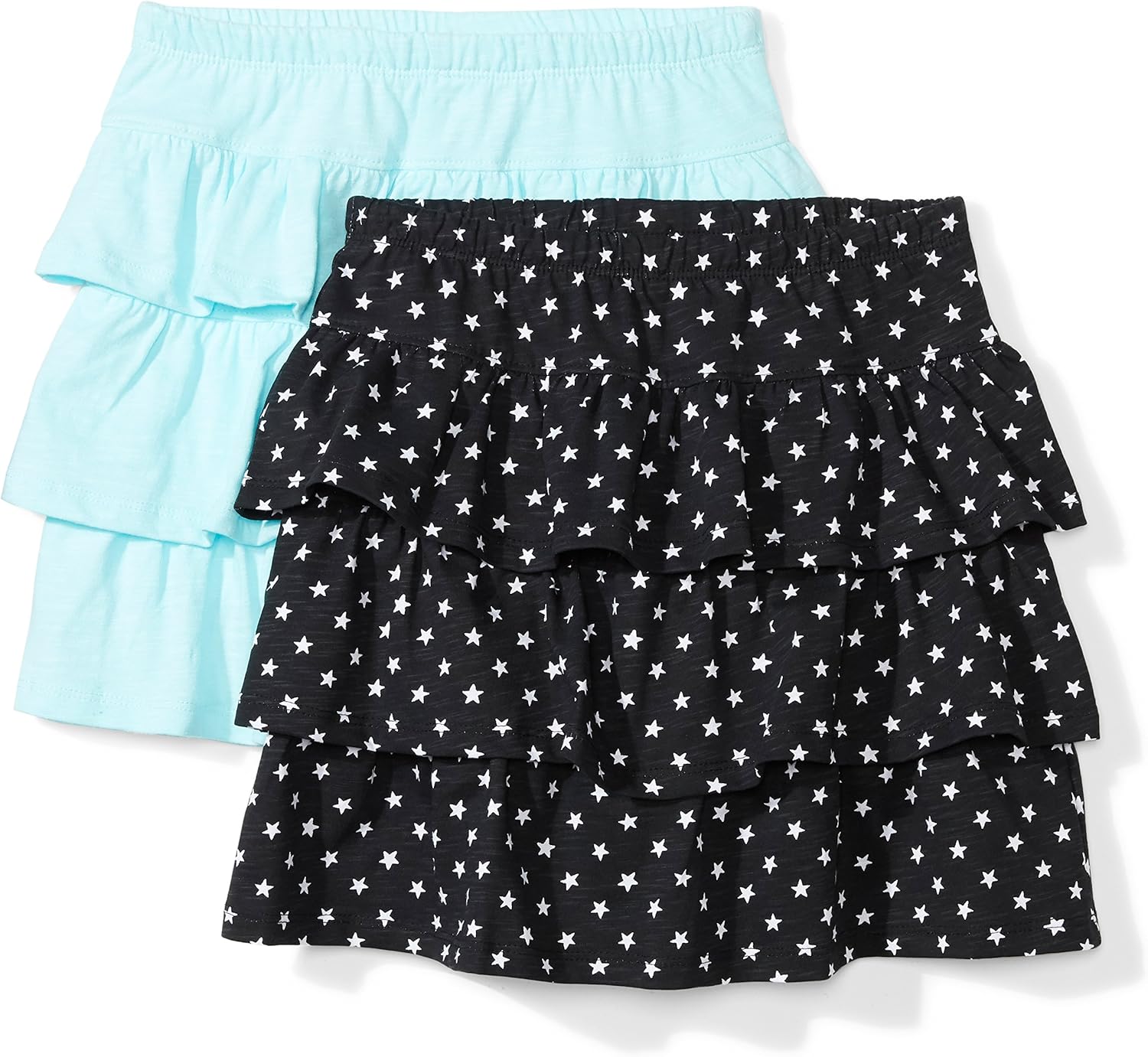  Brand - Spotted Zebra Girls' Knit Ruffle Scooter Skirts: Clothing