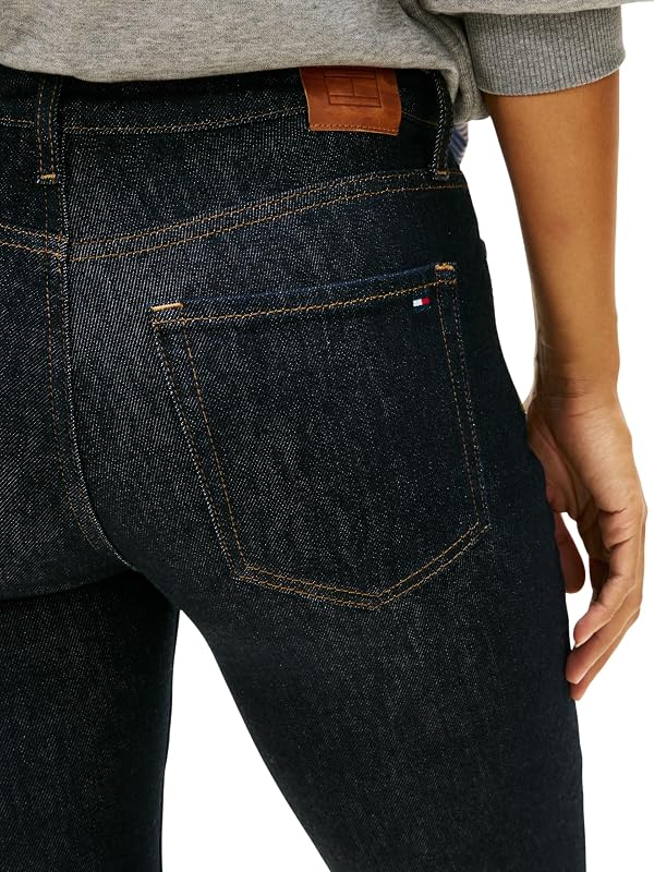 Damen Jeans Hose Pure Slim Mid Rise, Blau (Pure), 26W/28L — Foto 4 von 6