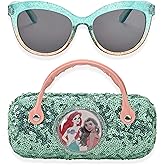 Pan Oceanic Disney Princess Girls Sunglasses with Matching Glasses Case for Kids