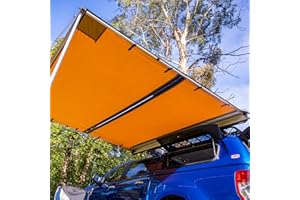 ARB 4x4 Accessories 814410 Retractable Awning with Led Light Strip Included 2500x2500mm 8.2 Feet, Ideal for Camping, Roadtrips, Outdoor Trips, Travel, Expeditions, RV, Camper, 4x4 and SUV