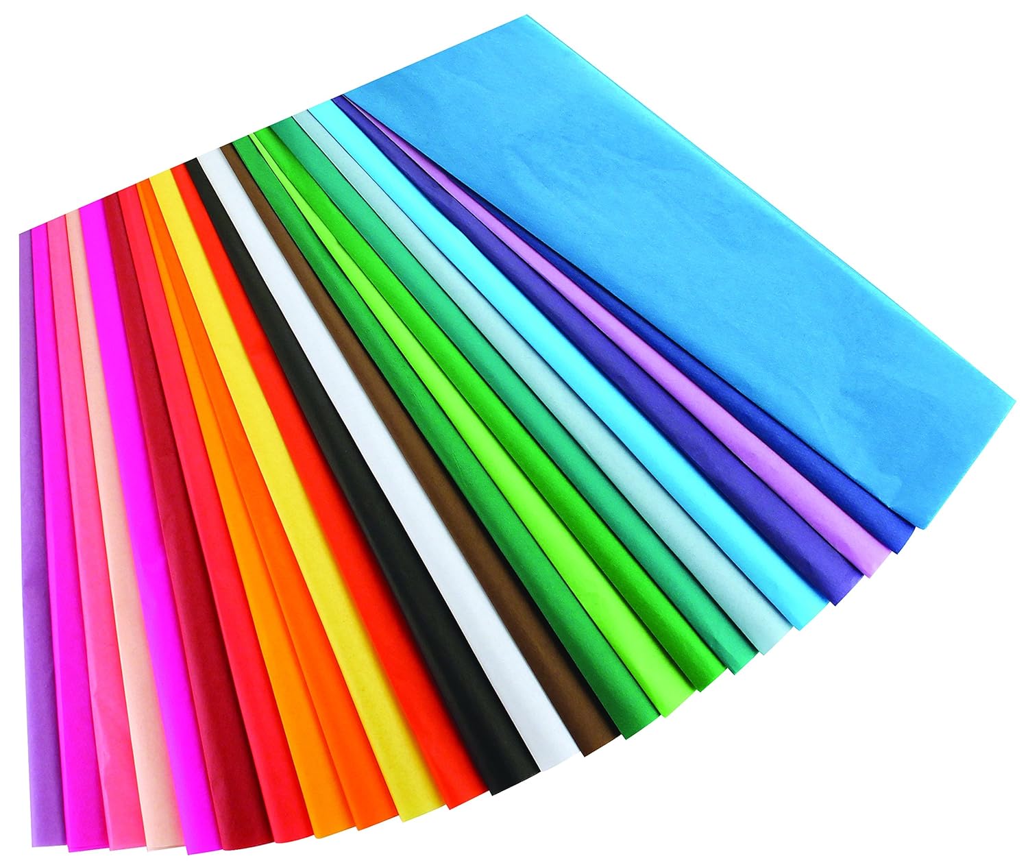 Hygloss Products 12 x 18 inch Bleeding Tissue Assortment (MultiColour