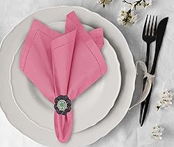 Ruvanti Premium Linen Napkins Set of 4-20x20