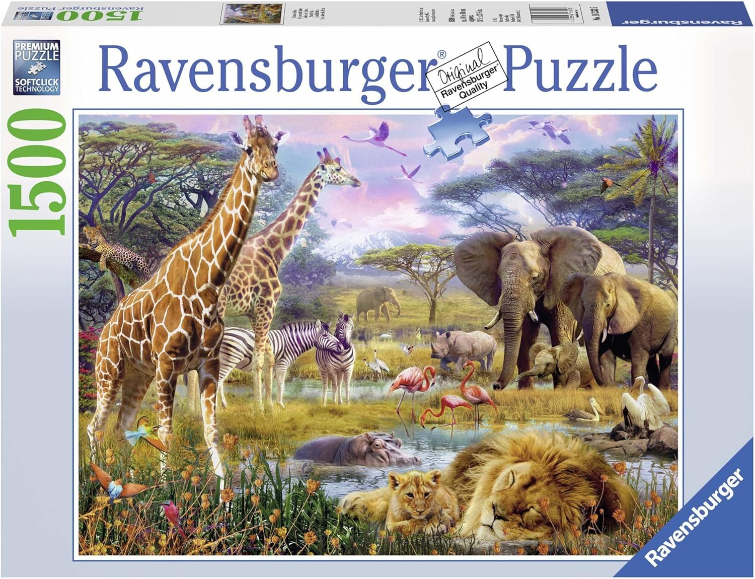 Ravensburger 16333 5 "Colorful Africa Puzzle (1500Piece) Amazon.co.uk Toys & Games