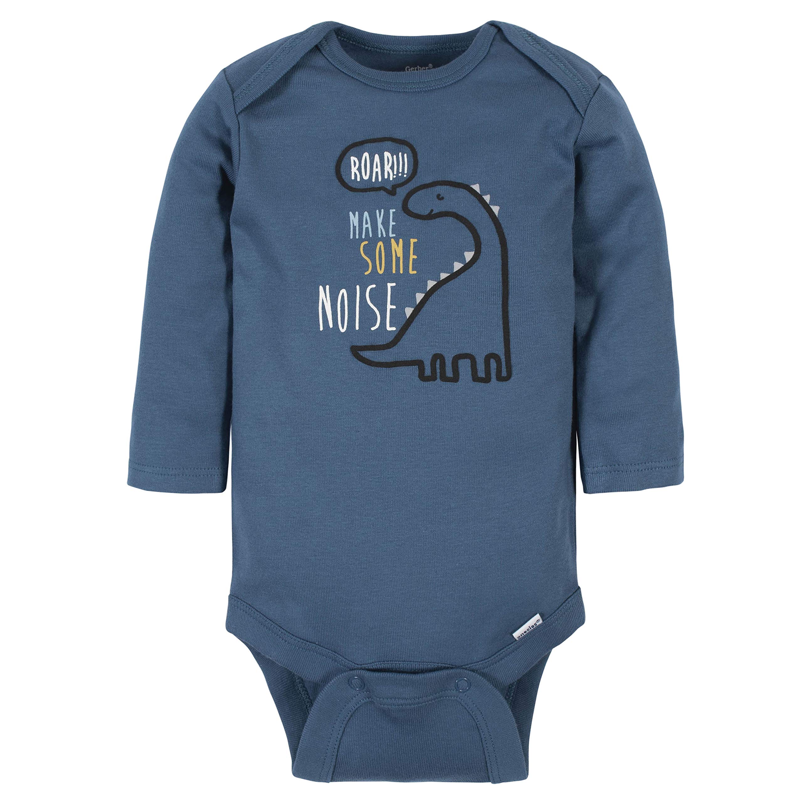 Gerber Baby Boys' 6-Pack Long-Sleeve Onesies Bodysuit