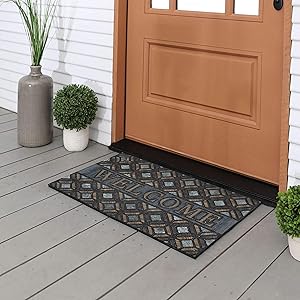 Mohawk Home 4908 18714 018030 EC Kingsley Inlay Doormat, Brown