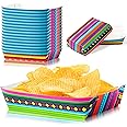 100 Pcs Paper Food Trays Boat 2lb Disposable Nacho Trays Kraft Paper Boat For Tacos Concession Back To School Halloween Christmas Party Supplies(Red - View #9