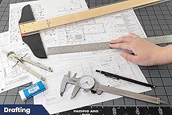 Pacific Arc 18 Inch Stainless Steel Ruler with