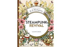 Steampunk Revival Coloring Book