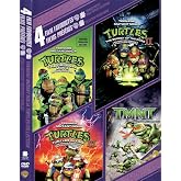 4 Film Favorites: Teenage Mutant Ninja Turtles The Original Movie / The Secret Of The Ooze 2 / Turtles In Time 3 / TMNT