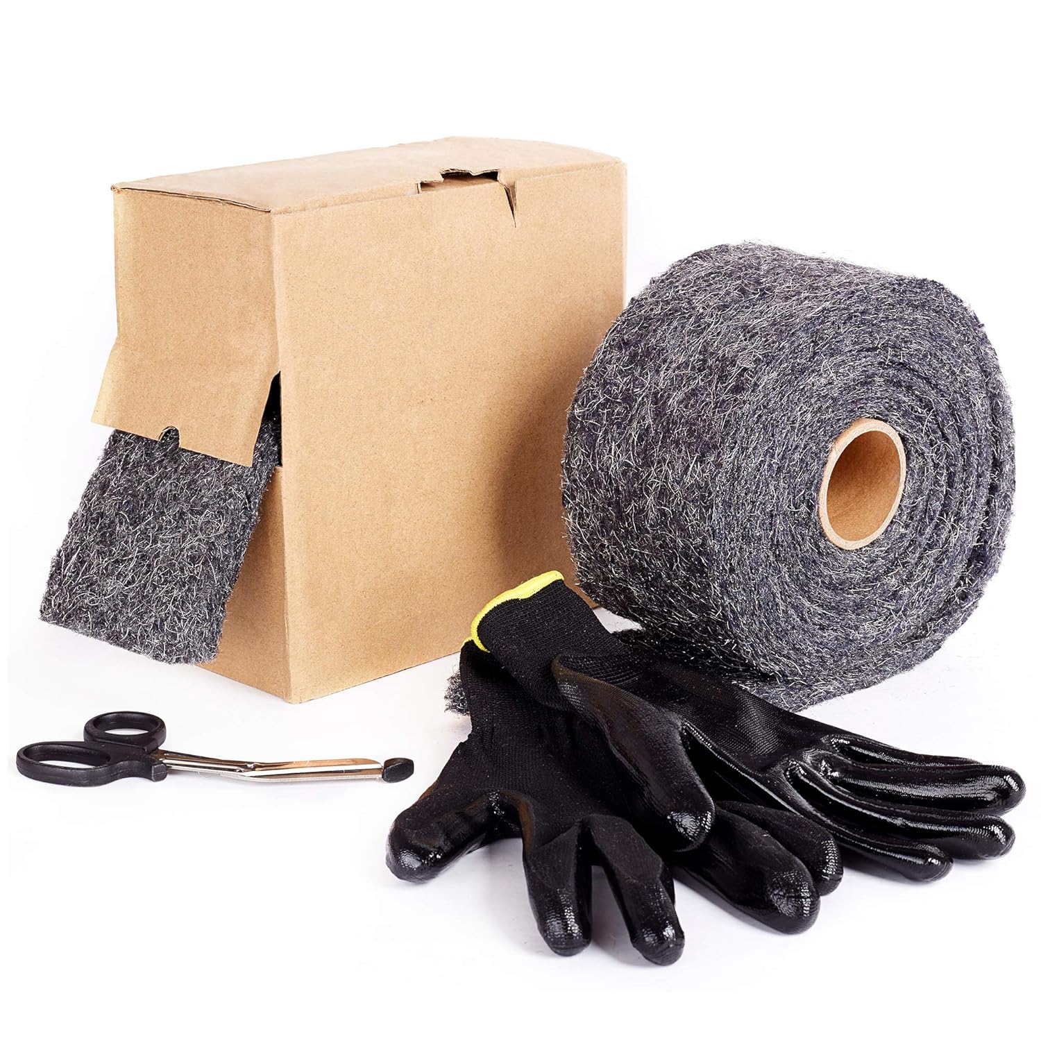 Patio, Lawn & Garden Fill Fabric to Block Mouse & Rat Holes Includes