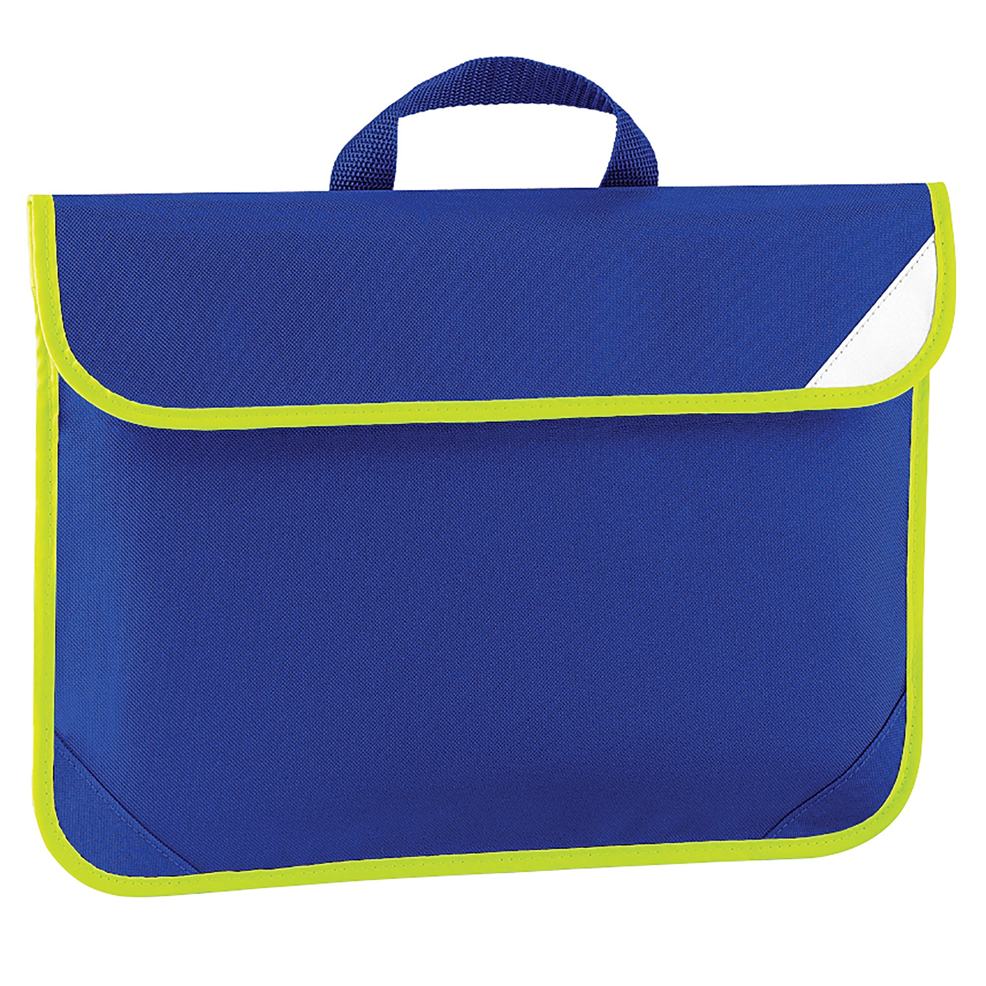 Quadra Enhanced-Viz Book Bag - 4 Litres (One Size) (Bright Royal)