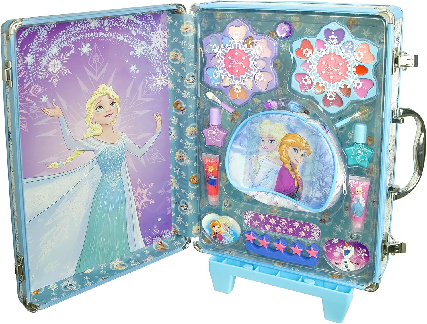 disney frozen 2 weekender bag with makeup