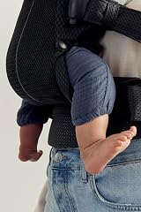 BabyBjörn Harmony Baby Carrier 3D Mesh Black ergonomic support view 9