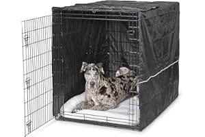 Midwest Homes for Pet Dog Crate Cover 137.16cm Privacy Crate Cover Designed to Fit Midwest Ginormous Dog Crate Models SL54 an