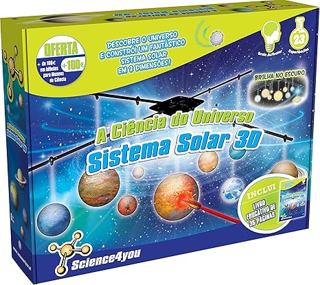 Science4you - La Ciencia Del Universo: Sistema Solar 3D - Edición ...