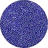 Yholin 2000pcs Royal Blue Glass Seed Beads Bulk,4mm 6/0 Seed Pony Beads for Bracelets,Necklace,Jewelry Making -Waist Spacer Bead for DIY Craft Projects