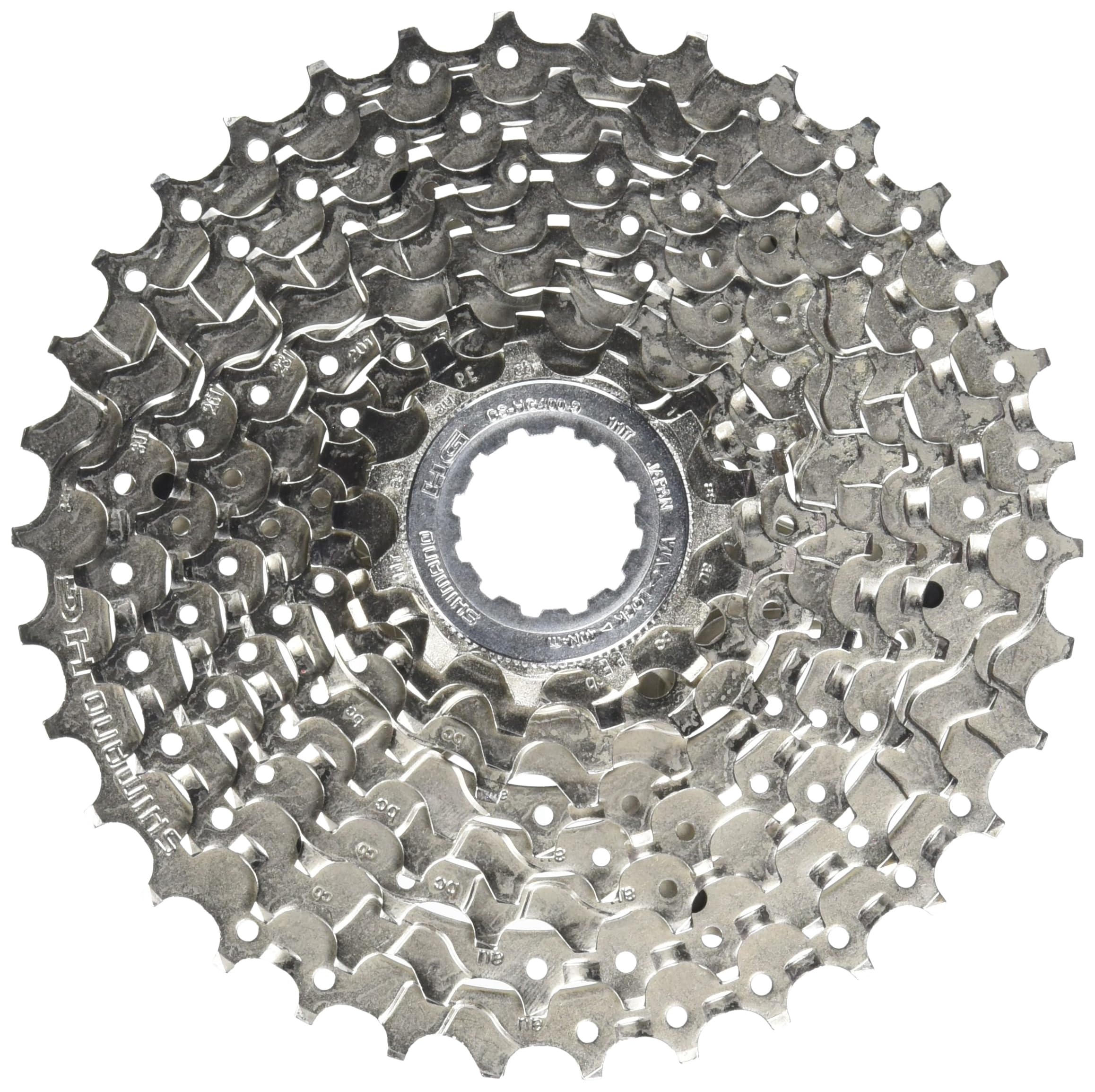 Shimano CASSETTE HG400 9 speed 11-34, Silver