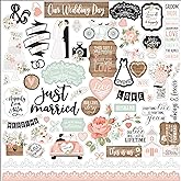 Our Wedding Cardstock Stickers 12"X12" - Elements