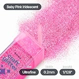Hemway Glitter Shaker Baby Pink Iridescent 130g Ultrafine Craft Glitter view 4