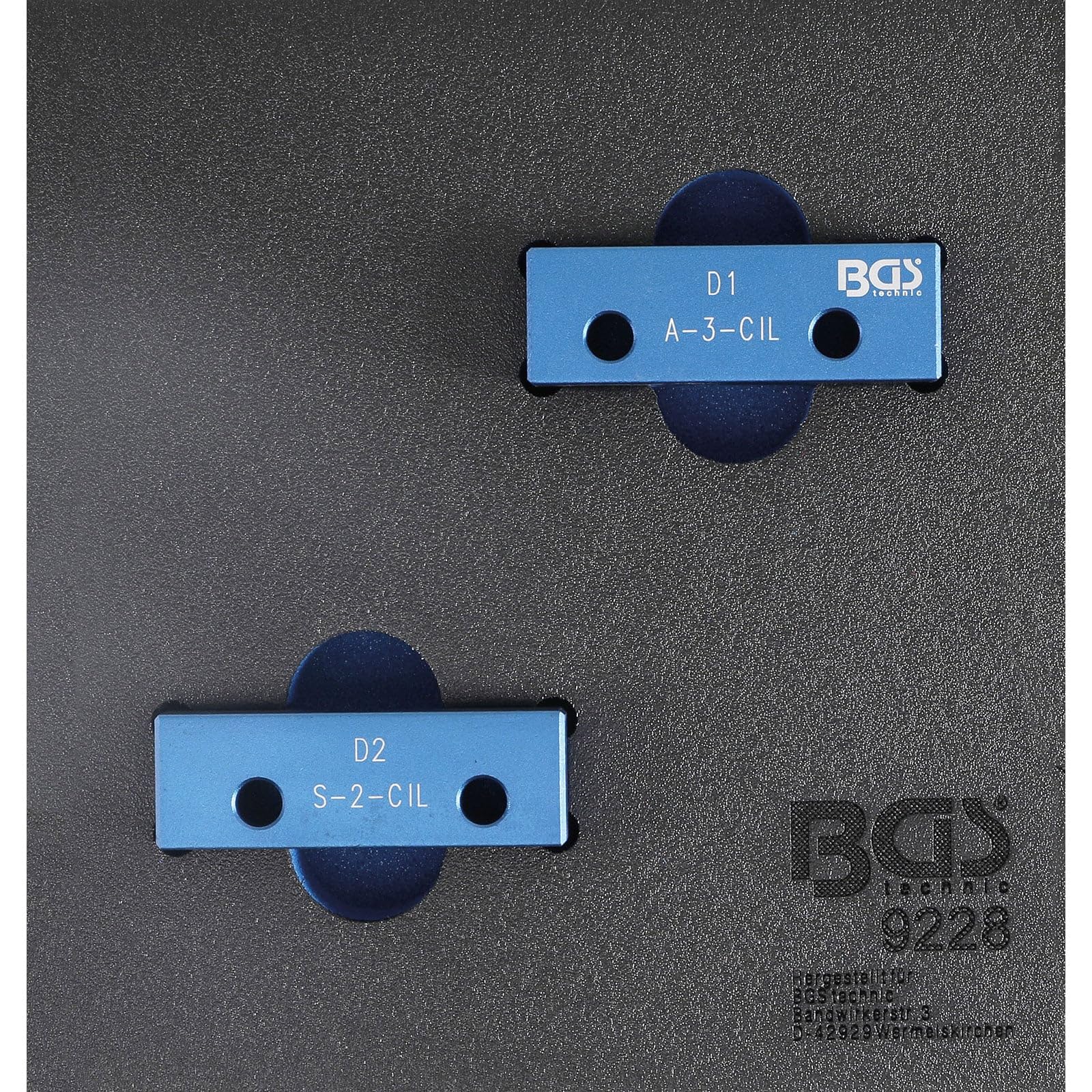 BGS 9228 | Tool Tray 1/6: Camshaft Locking Tool Set | for Lancia 2.0 VIS 4 Cylinder