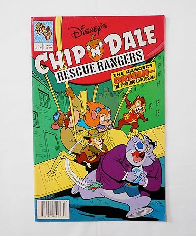 Amazon チップとデールの大作戦 レスキューレンジャーズ Chip N Dale Rescue Rangers 2 中古アメコミ 1990年 ディズニー Disney 通販