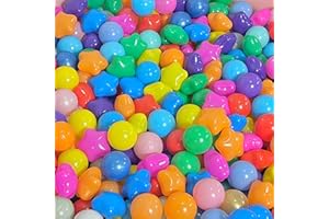 bebikim Ball Pit Balls 200/500/1000 Count Plastic Play Pit Balls for Baby Ball Pit,BPA Free Colorful Ball Pool Balls