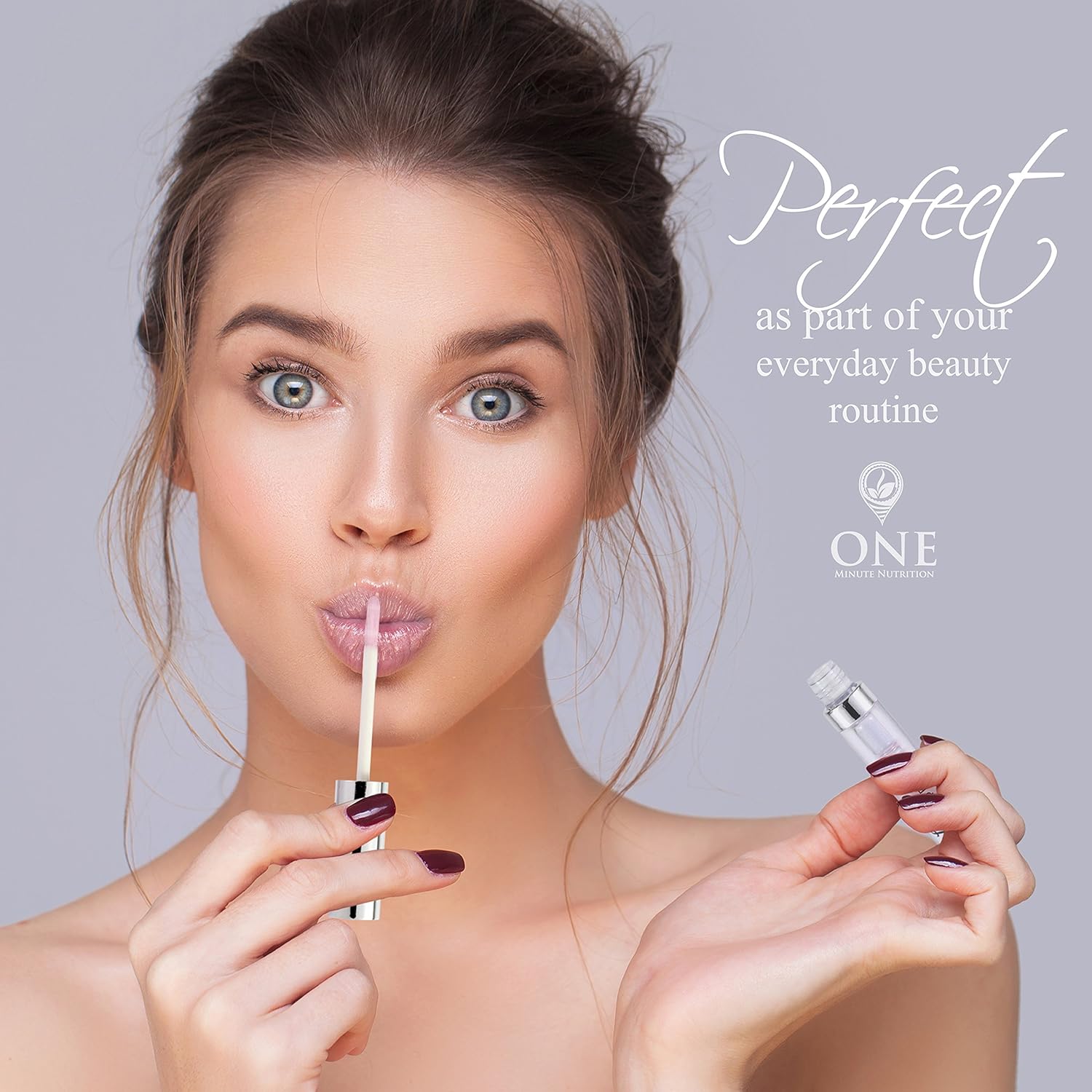 All-Natural Lip Plumper Gloss – Lip Plumpers That Really Work Give Fuller Lips Without Lip Fillers: Beauty