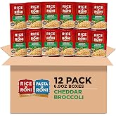 Rice-A-Roni Cheddar Broccoli, 6.5 oz Boxes (12 Pack)