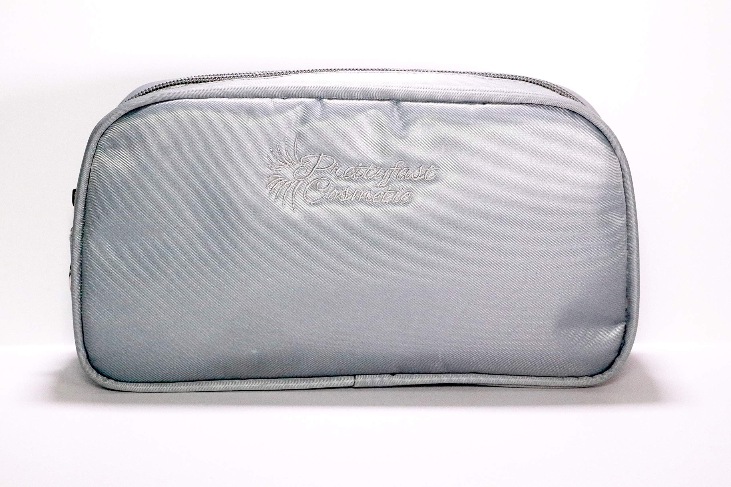 Insulated Makeup Bag, Makeup Junkie SkyGray