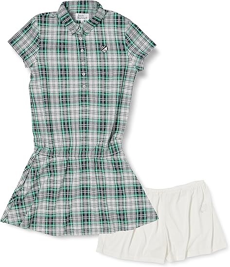 Amazon ジャックバニー レディース タータンチェック ワンピース 80 2カノコsjq 263 ネイビー 日本 1 M 日本サイズm相当 チュニック ワンピース 通販