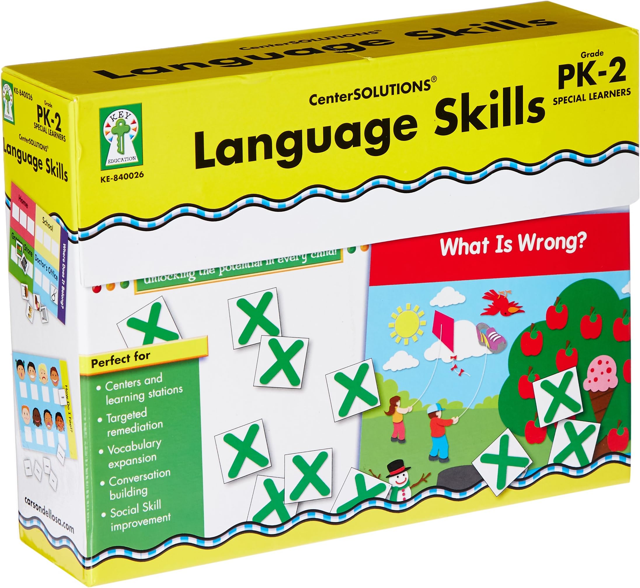 Key Education Publishing Language Skills File Folder Game