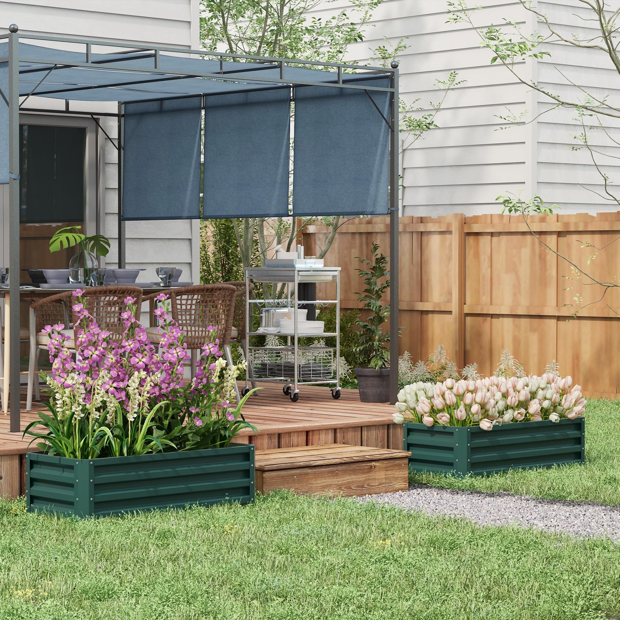 Outsunny Raised Garden Bed