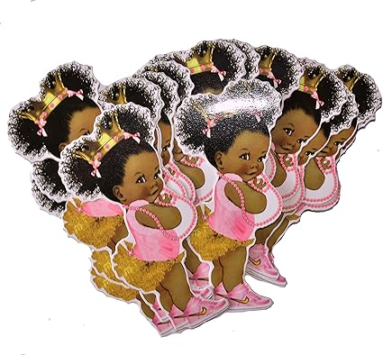 african american princess baby shower