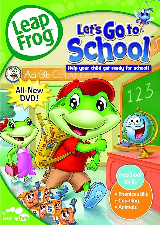 Leapfrog Let's Go to School Amazon.ca DVD