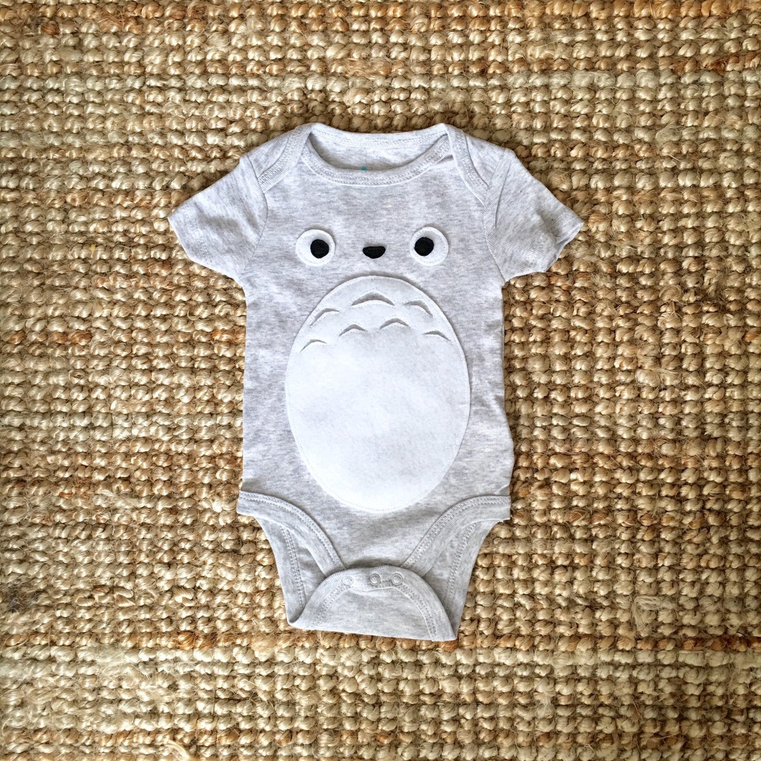 totoro baby romper