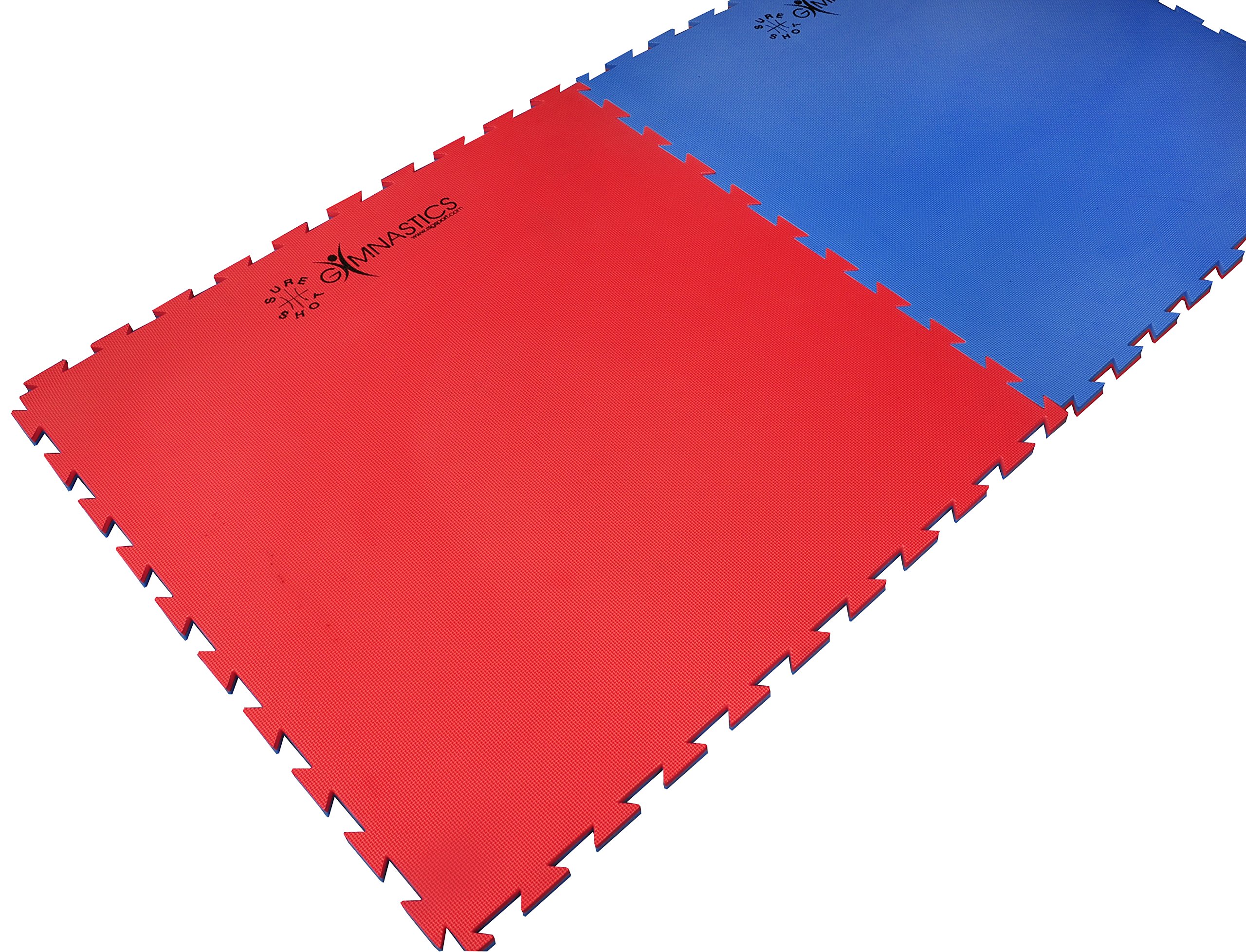 Sure Shot Puzzle Mat, Blue/Red, 20 mm