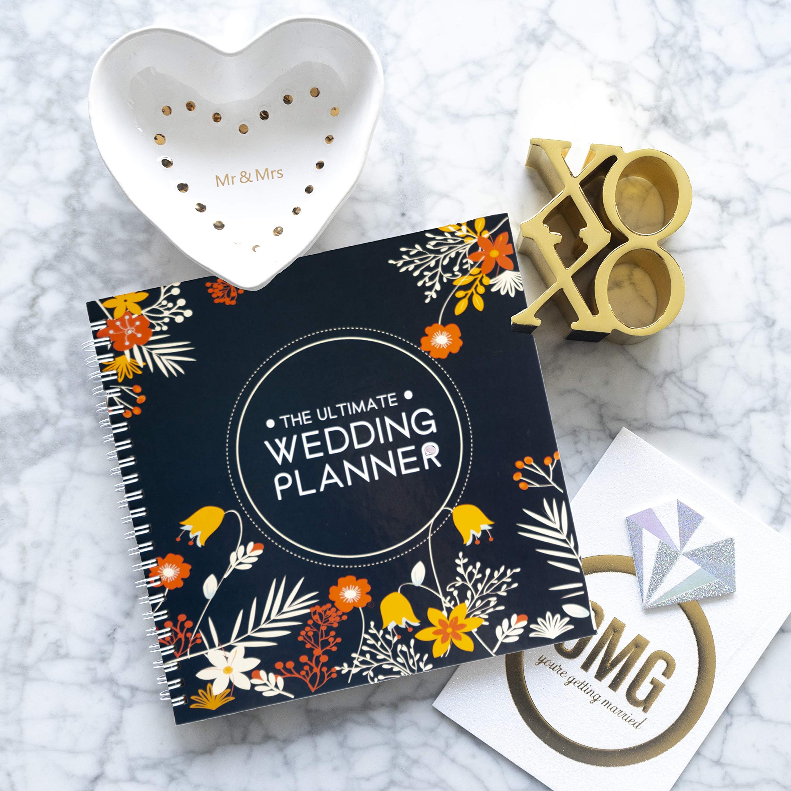 The Ultimate Wedding Planner - Organise The Wedding Of Your Dreams Hardcover, 8X8, 80 Pages