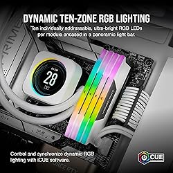 CORSAIR VENGEANCE RGB DDR5 RAM 32GB