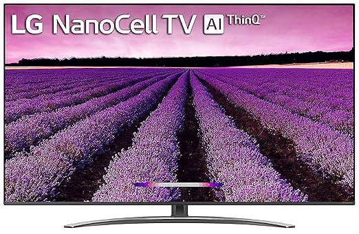 LG 123 cm (49 inches) 4K Ultra HD Smart NanoCell TV 49SM8100PTA (Ceramic Black) (2019 Model)