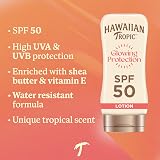 Hawaiian Tropic Glowing Protection SPF 50 170ml Sunscreen Lotion view 2