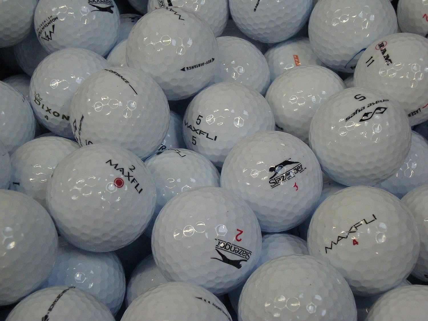 50 Assorted mix Golf Balls Pearl/AAA Grade Amazon.co.uk Sports & Outdoors