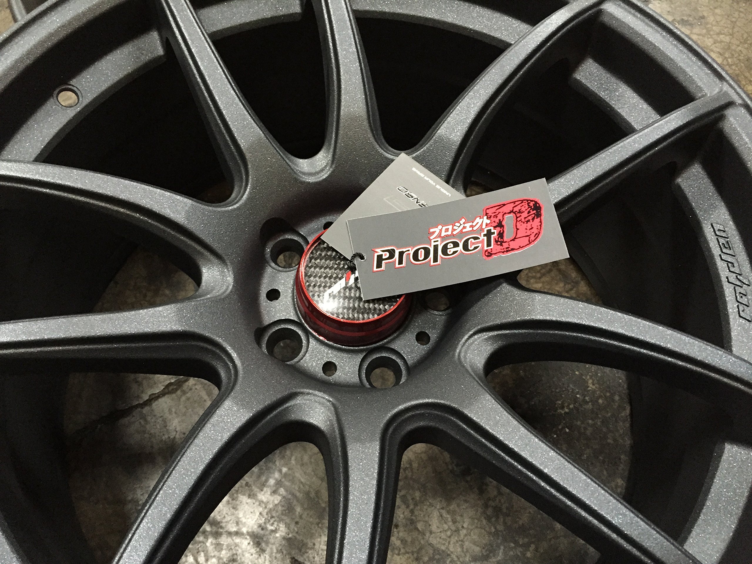 King Of Rims 18" Lenso Project D spec E 5x100 wheel Car Rims Set of