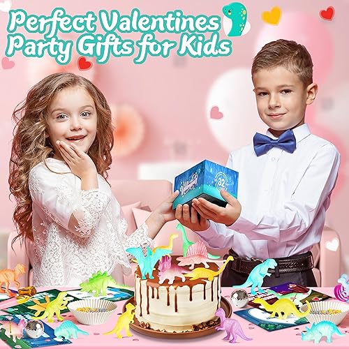 Valentines Day Cards for Kids School, 32 Pack Valentines Day Gifts