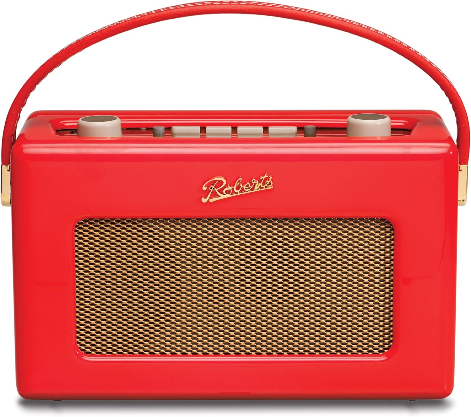 Roberts RD60 Revival DAB/FM RDS Digital Radio Piano Gloss Red Amazon