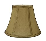 Urbanest Softback Bell Lampshade, Faux Silk, 5-inch